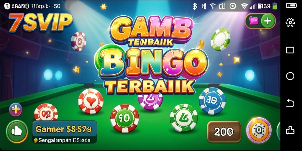Tampilan gameplay Bingo di 7SVIP yang seru dan menarik.