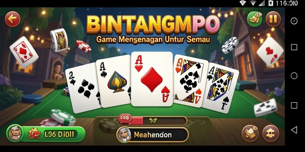 Tangkapan layar dari gameplay BINTANGMPO yang seru.