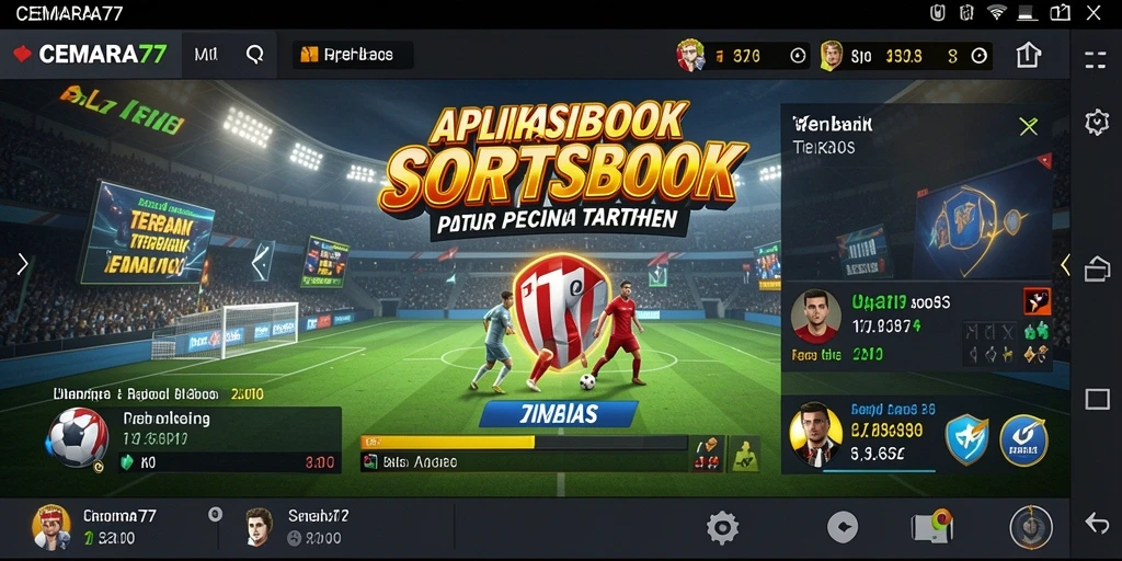 Tampilan utama gameplay dalam CEMARA77 dengan berbagai opsi taruhan.