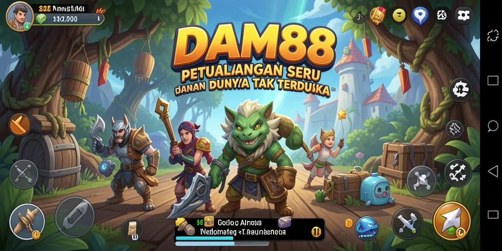 Gambaran gameplay DAM88 yang menegangkan dan imersif dalam petualangan.