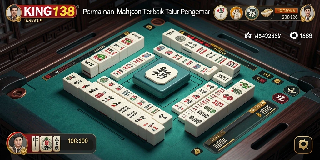 Screenshot KING138 menampilkan gameplay Mahjong yang menarik dan menantang.