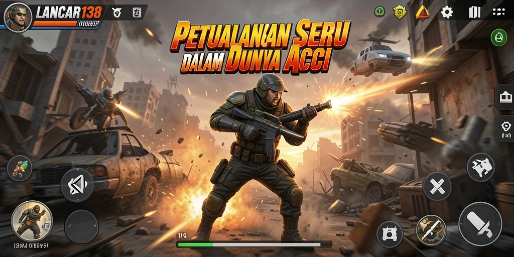Tampilan gameplay LANCAR138 dengan aksi yang mendebarkan.