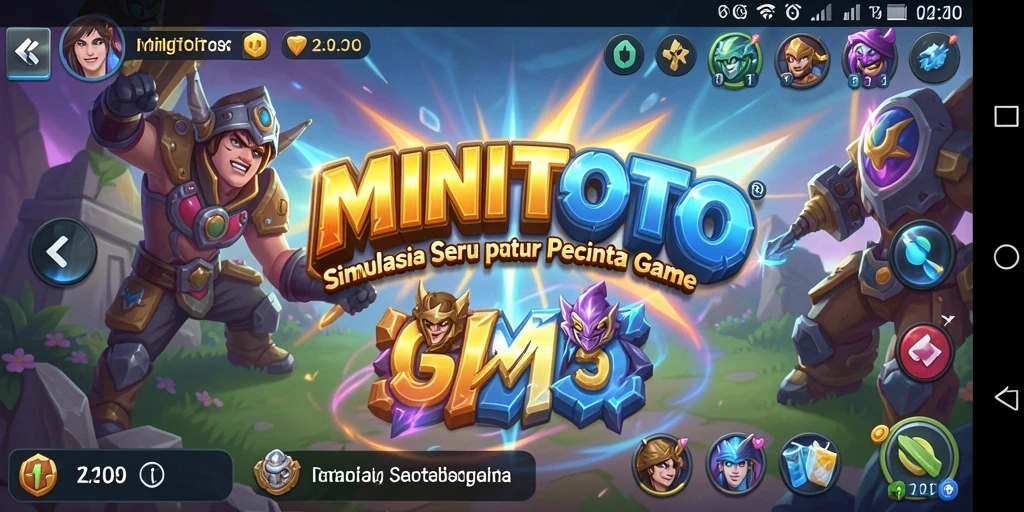 Tangkapan layar gameplay MINITOTO menampilkan aksi mendebarkan dalam simulasi.