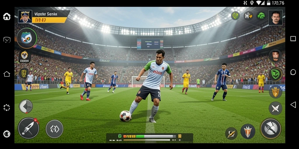 Tampilan gameplay seru dan mendebarkan dari MPO76.