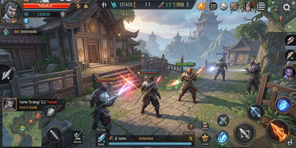 Tampilan gameplay menarik dari PAKARJP yang menguji strategi pemain.