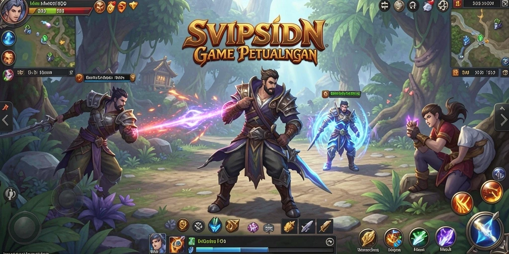 Screenshot yang menampilkan pertarungan seru di SVIPSIDN.