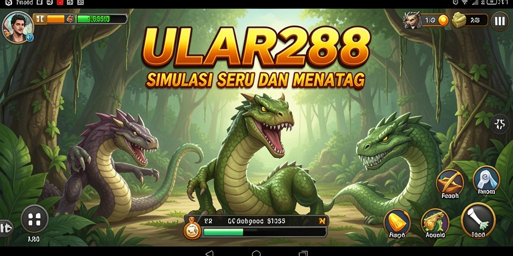 Tampilan gameplay ULAR288 yang menampilkan aksi mendebarkan dalam simulasi.